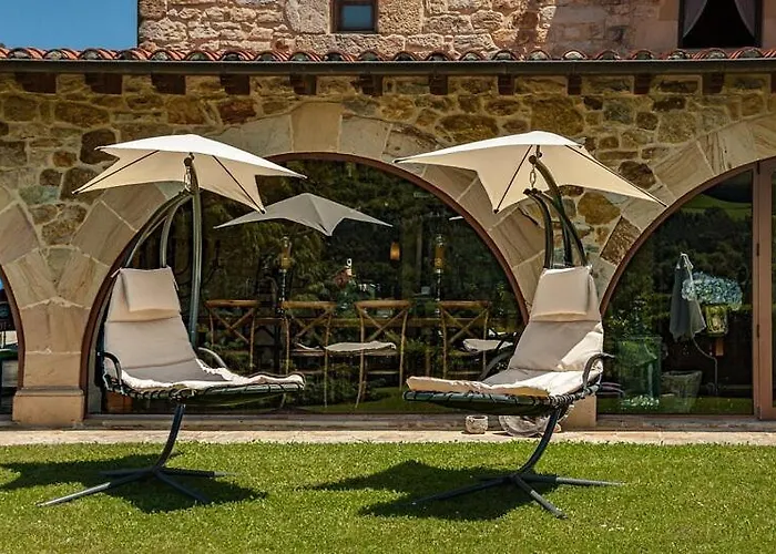 Villa Casona Fresnos, Con Piscina